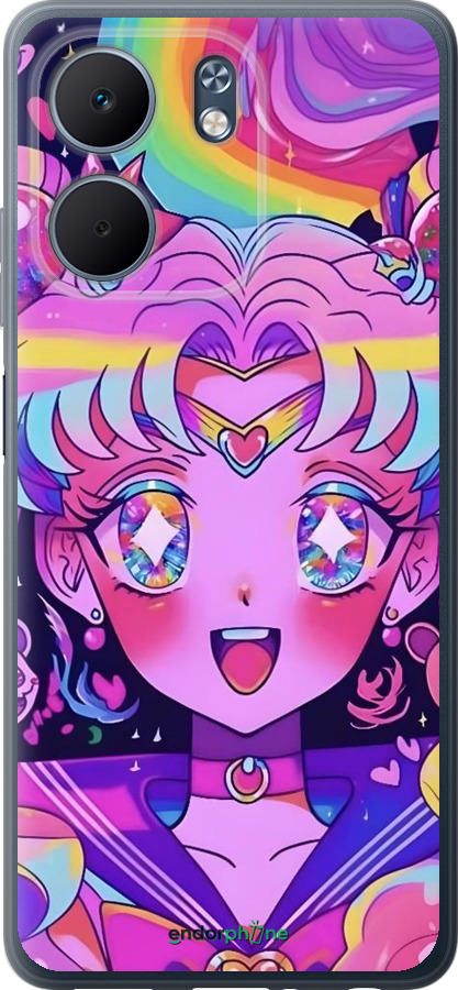 Силиконовый чехол Сейлор Мун 3 для Oppo A5X 4G/5G - 6352u-4090 изображение 