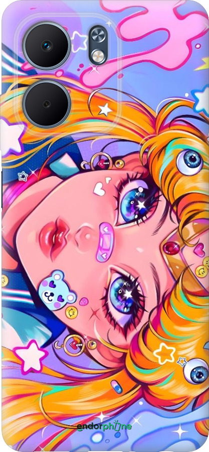 Силиконовый чехол Сейлор Мун 4 для Oppo A5X 4G/5G - 6353u-4090 изображение 