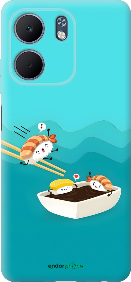 Силиконовый чехол Суши для Oppo A5X 4G/5G - 6354u-4090 изображение 