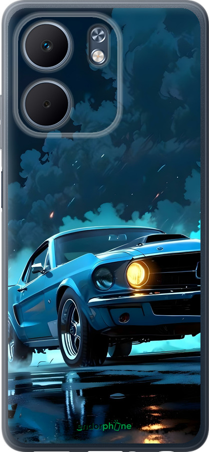 Силиконовый чехол Форд мустанг для Oppo A5X 4G/5G - 6374u-4090 изображение 