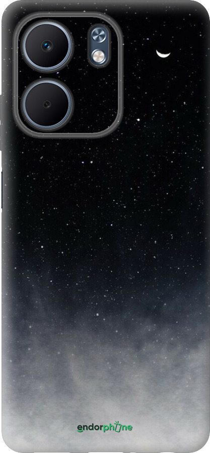 Силиконовый чехол Сині хмари, Синій місяць для Oppo A5X 4G/5G - 6396u-4090 изображение 