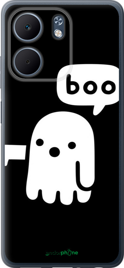 Силиконовый чехол Призрак Неодобрения для Oppo A5X 4G/5G - 6431u-4090 изображение 