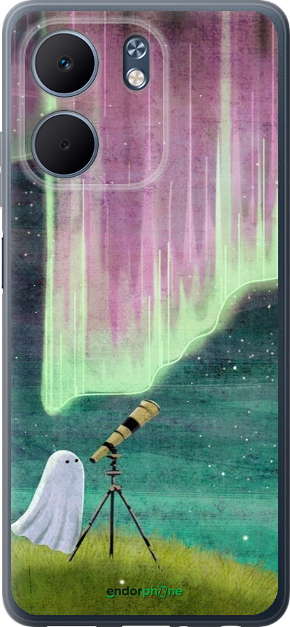 Силіконовий чехол Привид та зірки для Oppo A5X 4G/5G - 6443u-4090 изображение 