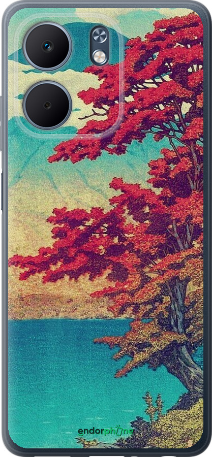 Силиконовый чехол С изображением природы для Oppo A5X 4G/5G - 6469u-4090 изображение 