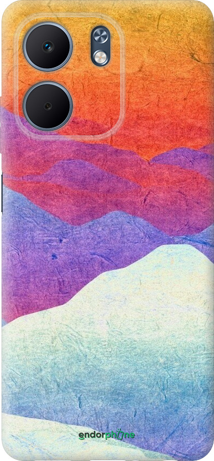 Силиконовый чехол Горный закат для Oppo A5X 4G/5G - 6479u-4090 изображение 