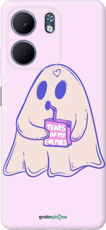 Силиконовый чехол Милый призрак для Oppo A5X 4G/5G - 6507u-4090 изображение 