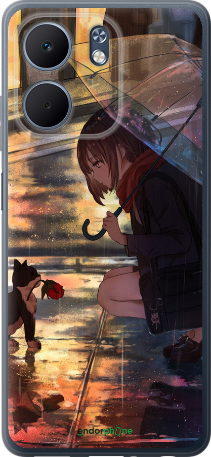 Силиконовый чехол Anime для Oppo A5X 4G/5G - 6609u-4090 изображение 