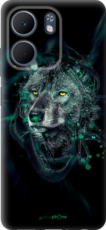 Силиконовый чехол Wolf для Oppo A5X 4G/5G - 6610u-4090 изображение 