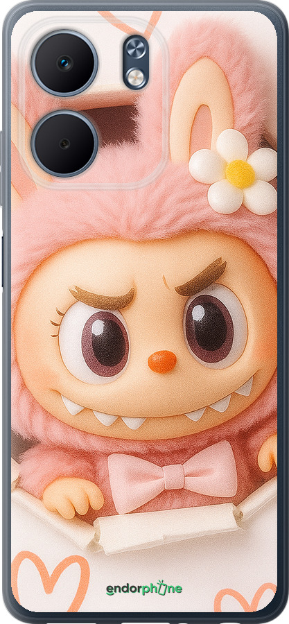 Силиконовый чехол Лабубу 2 для Oppo A5X 4G/5G - 6710u-4090 изображение 