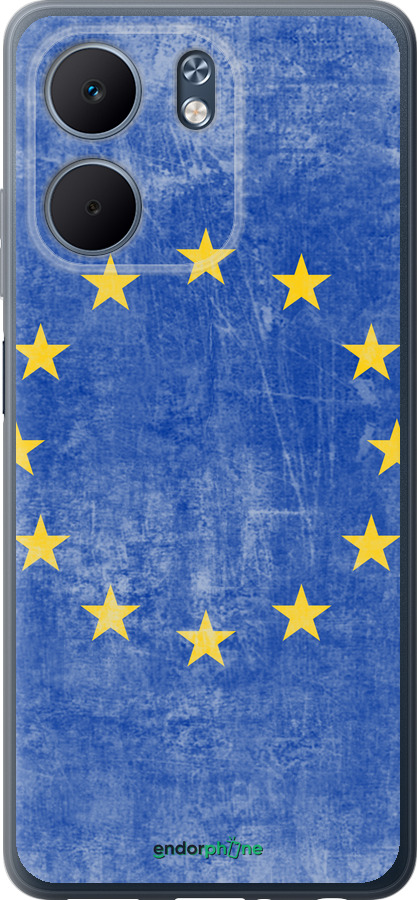 Силиконовый чехол Евросоюз 4 для Oppo A5X 4G/5G - 765u-4090 изображение 