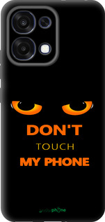 Силиконовый чехол Don't touch the phone для Oppo F31 - 4261u-4238 изображение 