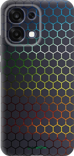 Силиконовый чехол Переливающиеся соты для Oppo A6 Pro 4G - 498u-4229 изображение 