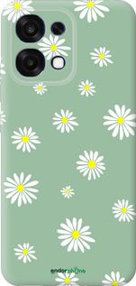 Силиконовый чехол Ромашки v4 для Oppo F31 - 5603u-4238 изображение 
