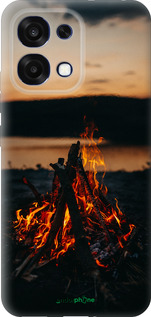 Силиконовый чехол Огонь для Oppo F31 - 6021u-4238 изображение 