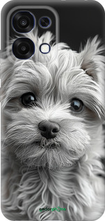 Силиконовый чехол Мальтипу на чорном фоне для Oppo A6 Pro 4G - 6156u-4229 изображение 