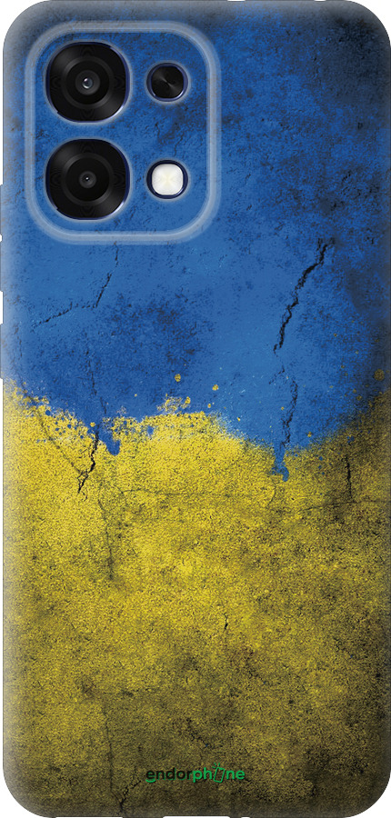 Силиконовый чехол Флаг Украины 2 для Oppo A6 Pro 4G - 401u-4229 изображение 