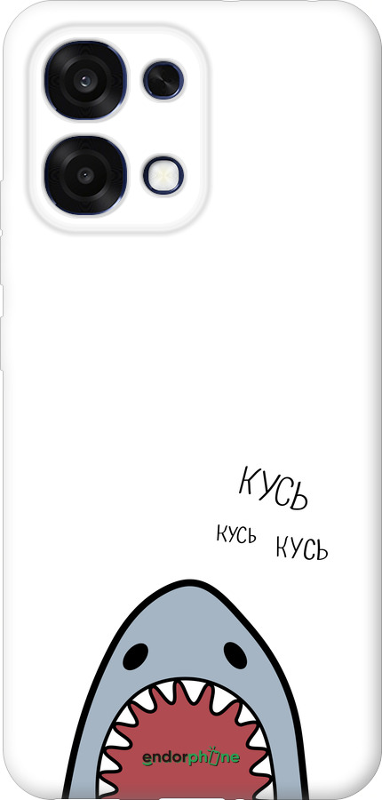 Силиконовый чехол Акула для Oppo A6 Pro 4G - 4870u-4229 изображение 