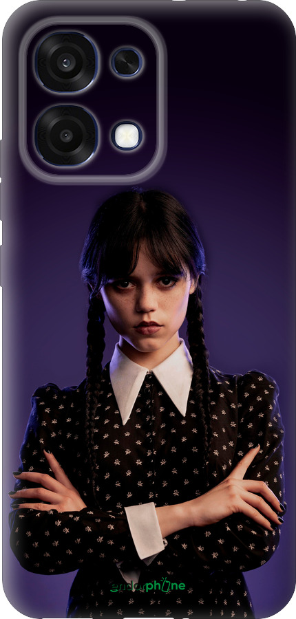 Силиконовый чехол Wednesday v3 для Oppo A6 Pro 4G - 5517u-4229 изображение 
