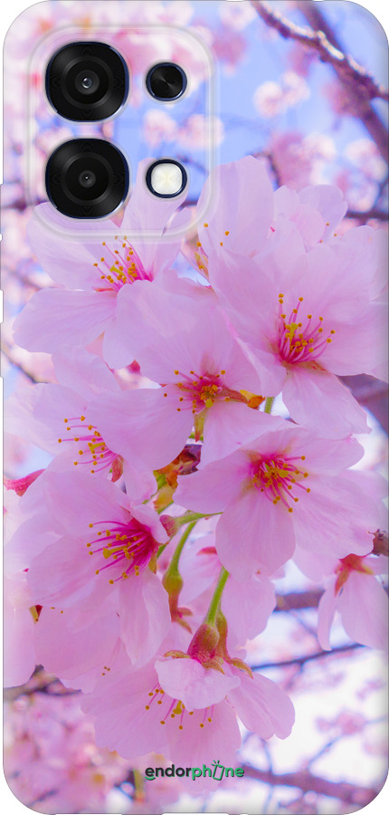 Силиконовый чехол Сакура для Oppo F31 - 6029u-4238 изображение 