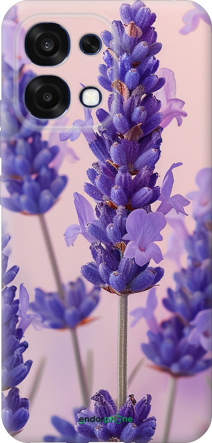Силиконовый чехол Лаванда для Oppo A6 Pro 4G - 6037u-4229 изображение 