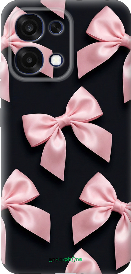Силиконовый чехол Coquette Ribbons Dark Coquette для Oppo F31 - 6767u-4238 изображение 