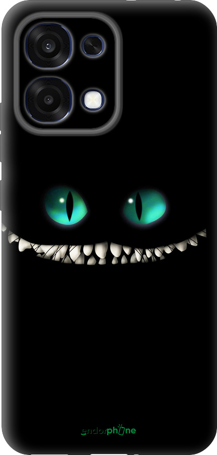 Силиконовый чехол Чеширский кот для Oppo F31 - 689u-4238 изображение 