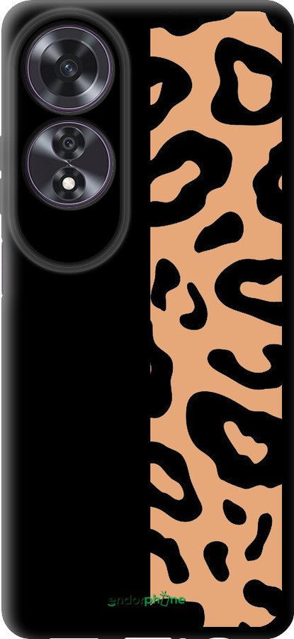 TPU чехол Пятна леопарда для Oppo A60 4G - 4269b-3702 изображение 