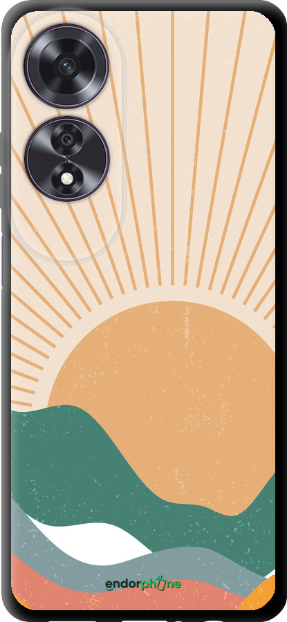 TPU чехол Гори і сонце v2 для Oppo A60 4G - 5488b-3702 изображение 