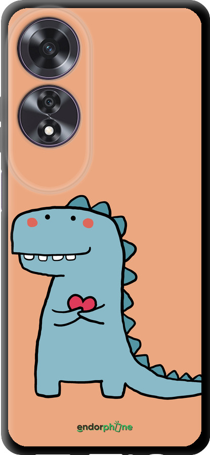 TPU чехол Дракон для него для Oppo A60 4G - 5525b-3702 изображение 