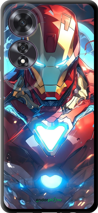 TPU чехол Железный человек для Oppo A60 4G - 6372b-3702 изображение 