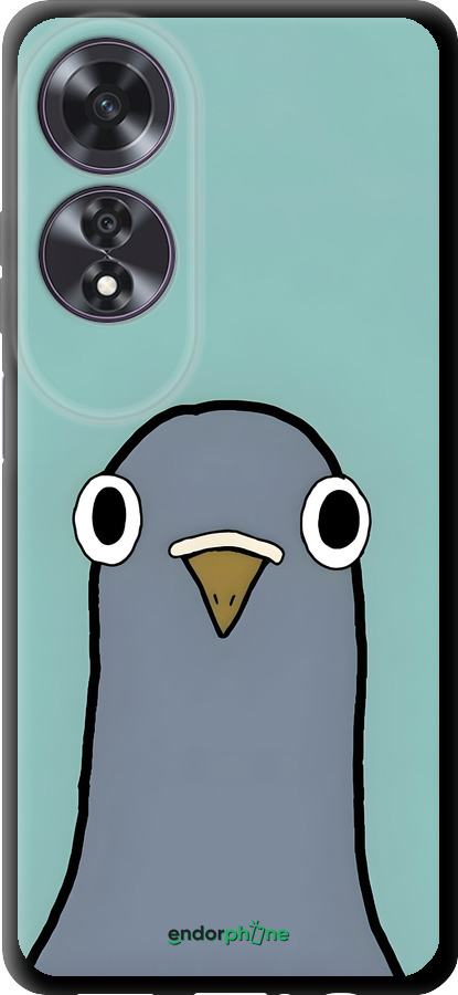 TPU чехол Голубь для Oppo A60 4G - 6388b-3702 изображение 