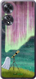 Силіконовий чехол Привид та зірки для Oppo A60 4G - 6443u-3702 изображение 