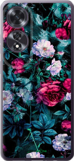 Силиконовый чехол Сад и розы для Oppo A60 4G - 6483u-3702 изображение 