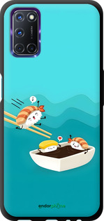 TPU чехол Суші для Oppo A72 - 6354b-2011 изображение 