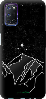 TPU чехол Минималистический горный пейзаж для Oppo A72 - 6438b-2011 изображение 