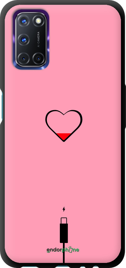 TPU чехол Підзарядка серця1 для Oppo A72 - 4275b-2011 изображение 