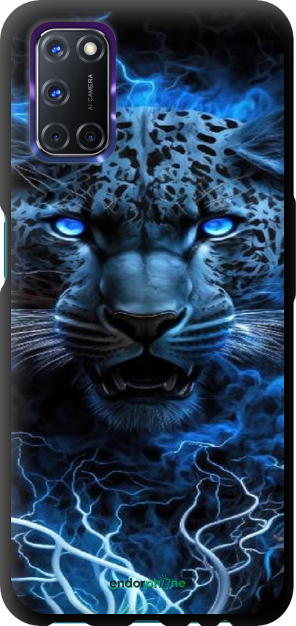 TPU чехол Ледяной леопард для Oppo A72 - 6460b-2011 изображение 