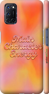 3D пластиковый матовый чехол Aura Gradient Main Character Energy Aesthetic Y2K для Oppo A72 - 6783m-2011 изображение 