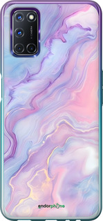 Силиконовый чехол Нежный мрамор для Oppo A72 - 6310u-2011 изображение 