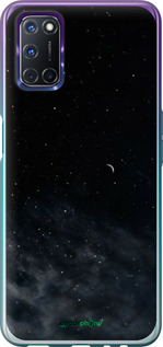 Силиконовый чехол Ночное небо для Oppo A72 - 6451u-2011 изображение 