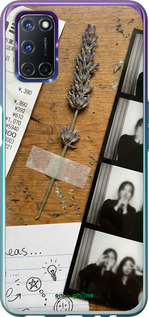 Силиконовый чехол Aesthetic Scrapbook Collage для Oppo A72 - 6773u-2011 изображение 