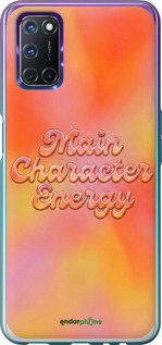 Силиконовый чехол Aura Gradient Main Character Energy Aesthetic Y2K для Oppo A72 - 6783u-2011 изображение 