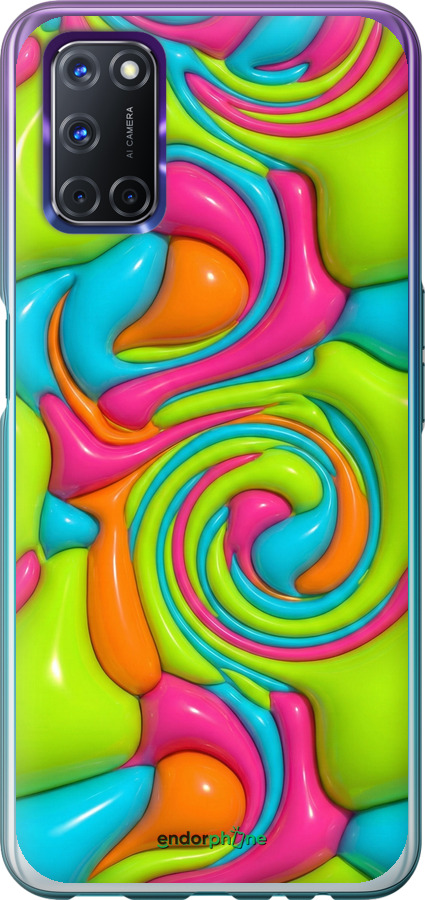 Силиконовый чехол Y2K Jelly Dream для Oppo A72 - 6780u-2011 изображение 