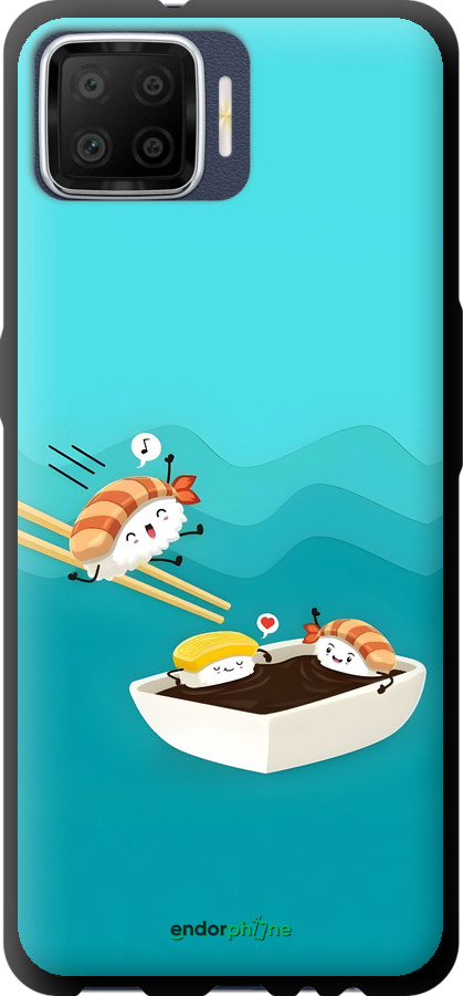 TPU чехол Суши для Oppo A73 - 6354b-1379 изображение 