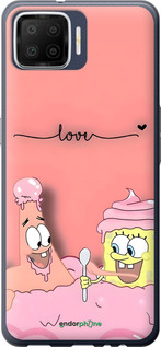 2D пластиковий чехол Спанч Боб для Oppo A73 - 6282t-1379 изображение 