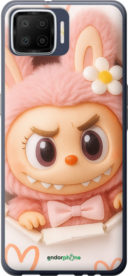 2D пластиковый чехол Лабубу 2 для Oppo A73 - 6710t-1379 изображение 