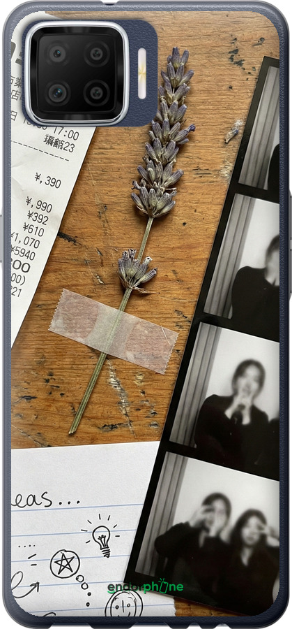 2D пластиковый чехол Aesthetic Scrapbook Collage для Oppo A73 - 6773t-1379 изображение 