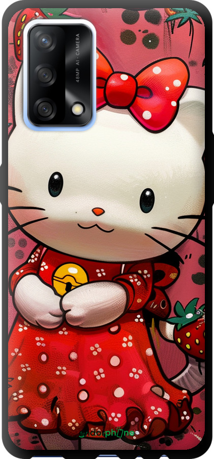 TPU чехол hello kitty1 для Oppo A74 - 6036b-2305 изображение 