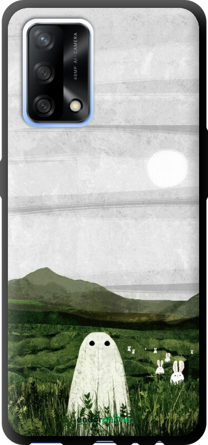TPU чехол Привидение для Oppo A74 - 6492b-2305 изображение 