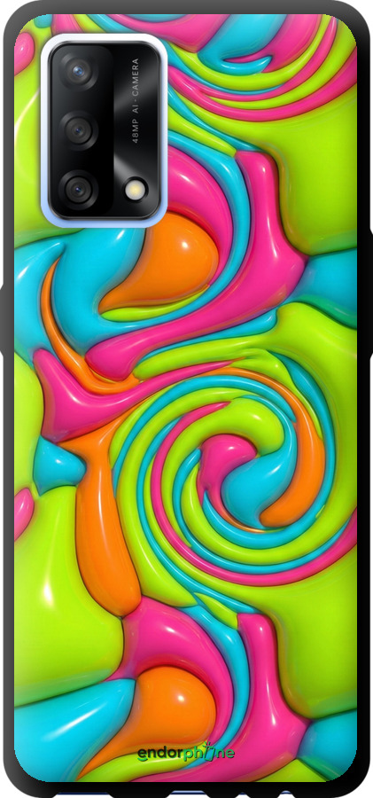 TPU чехол Y2K Jelly Dream для Oppo A74 - 6780b-2305 изображение 